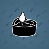 Love Candle #11300