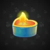 Love Candle #1155