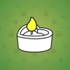 Love Candle #1163