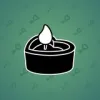 Love Candle #11703