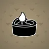 Love Candle #1185