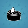 Love Candle #11875