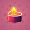 Love Candle #12009
