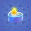 Love Candle #1204