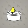 Love Candle #12048