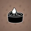 Love Candle #12107