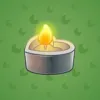 Love Candle #12194