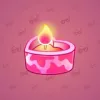 Love Candle #12225