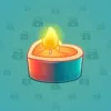 Love Candle #12282