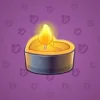 Love Candle #12346
