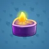 Love Candle #1245