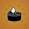 Love Candle #12515