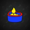 Love Candle #12540