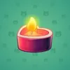Love Candle #1256