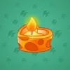 Love Candle #12609