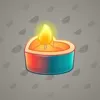 Love Candle #12658