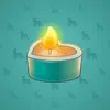Love Candle #12659