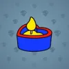 Love Candle #12796