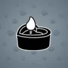 Love Candle #12820