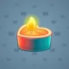 Love Candle #12901