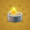 Love Candle #12911
