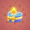 Love Candle #13198