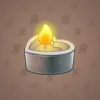 Love Candle #13342