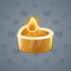 Love Candle #13357