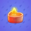 Love Candle #13372