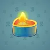 Love Candle #13707