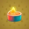 Love Candle #13749