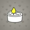 Love Candle #13893