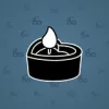 Love Candle #1390