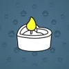 Love Candle #1437