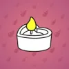 Love Candle #14551