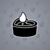 Love Candle #14734