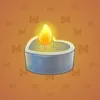 Love Candle #14828