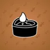 Love Candle #14966