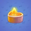Love Candle #15000