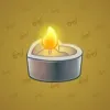 Love Candle #1556