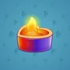 Love Candle #1647