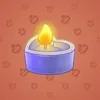 Love Candle #1651