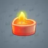 Love Candle #1727