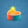 Love Candle #1832