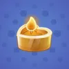 Love Candle #1845