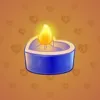 Love Candle #1921