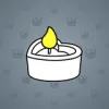 Love Candle #1972