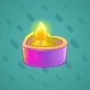 Love Candle #2079