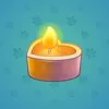 Love Candle #2154