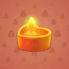 Love Candle #2205